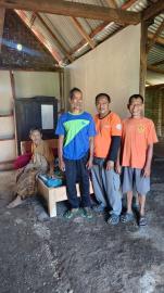 BANTUAN DARI BAZNAS KABUPATEN GUNUNGKIDUL KEPADA SALAH SATU WARGA DI KALURAHAN SEMANU